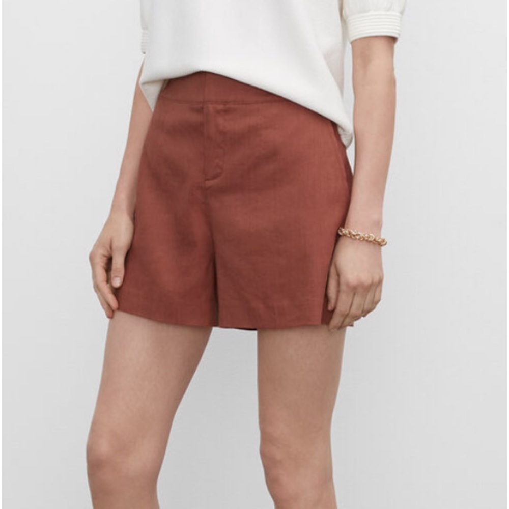 Club Monaco Rust Women Shorts